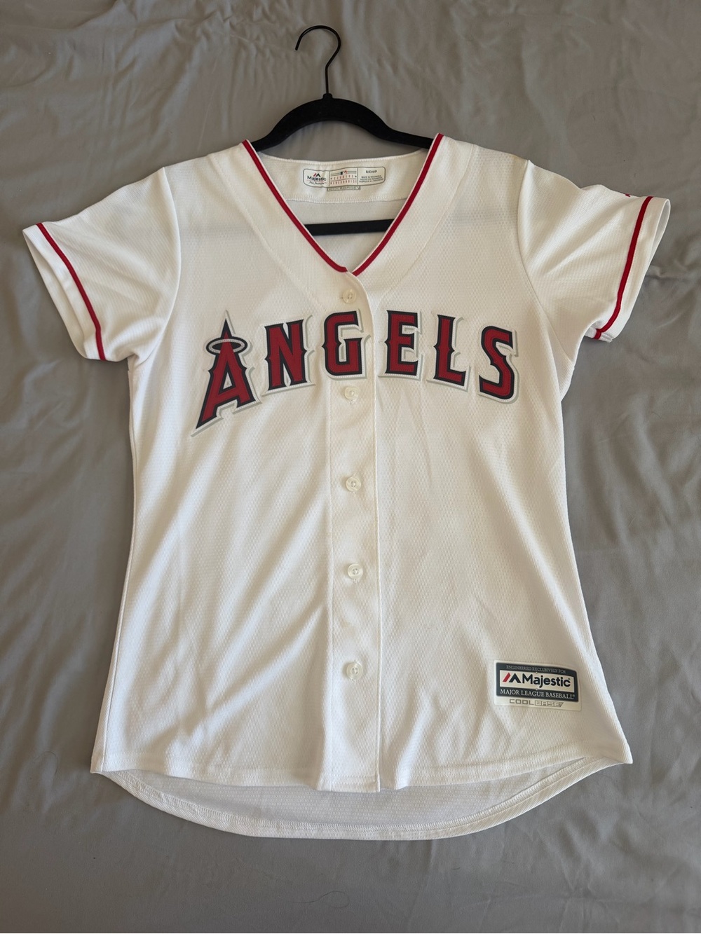 Majestic Los Angeles Angels Cool Base Jersey – Women’s Small